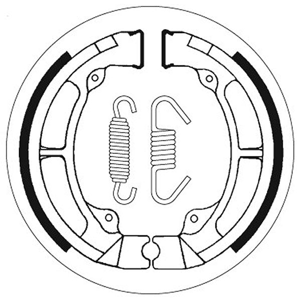 SBS BRAKE SHOES WITH SPRINGS (5192056100) - DRIVEN Canada's Powersports 5192056100
