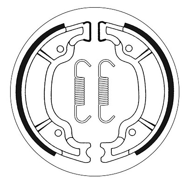 SBS BRAKE SHOES WITH SPRINGS (5192199100) - DRIVEN Canada's Powersports 5192199100