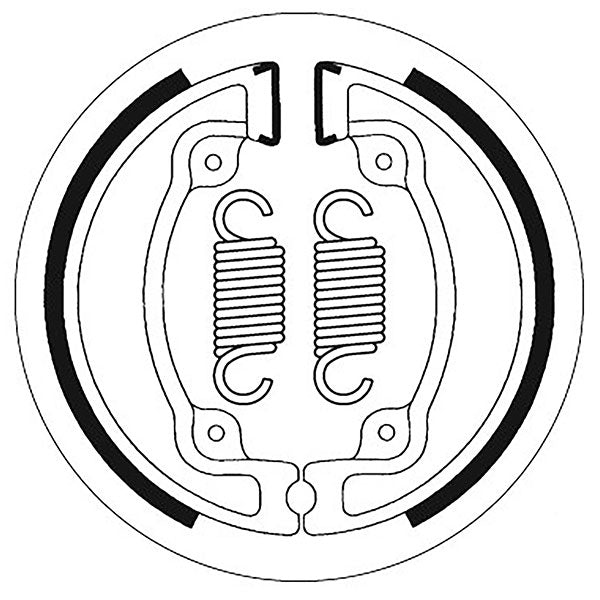 SBS BRAKE SHOES WITH SPRINGS (5192203100) - DRIVEN Canada's Powersports 5192203100