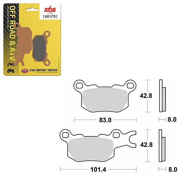 SBS EVO SINTER BRAKE PAD (6451001100) - DRIVEN Canada's Powersports 6451001100