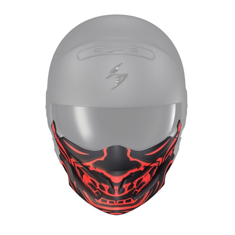 SCORPION COVERT MASK - SAMURAI 'GLOW IN THE DARK' GREEN - Driven Powersports Inc.84546807533352 - 546 - 22