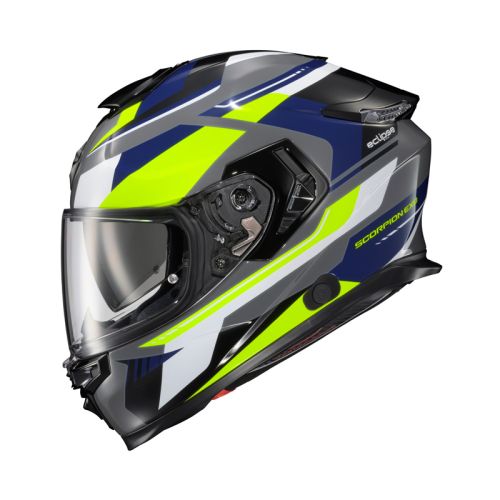 Scorpion Eclipse Helmet Lunar Grey/Yellow/Blue (S) - DRIVEN Canada's Powersports 845468097656ECL-1123