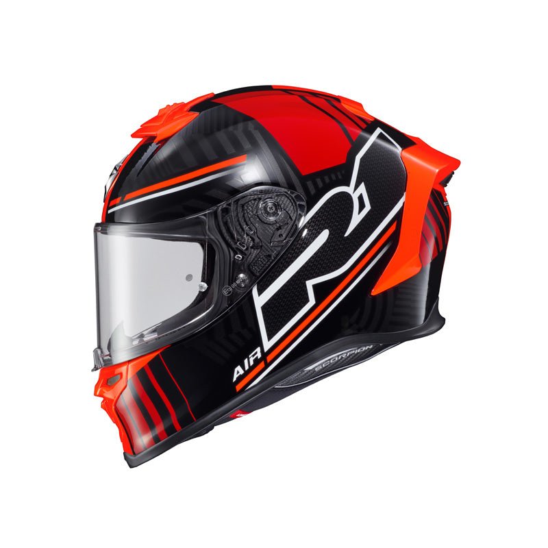 SCORPION EXO - R1 AIR HELMET JUICE WHITE/BLUE (3XL) - DRIVEN Canada's Powersports 845468081235R1 - 1224