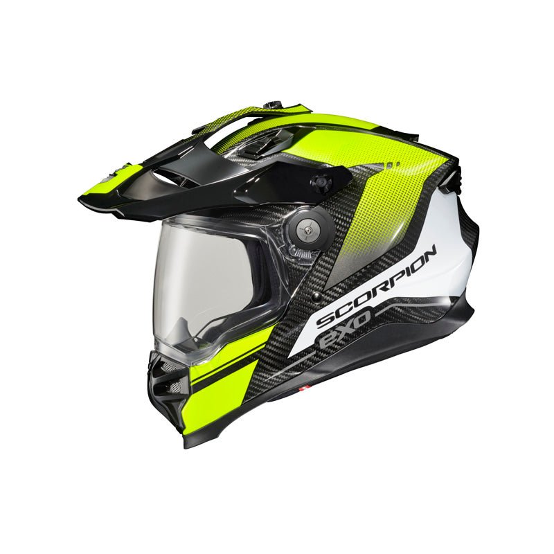 SCORPION EXO - XT9000 CARBON HELMET TRAILHEAD WHITE/BLUE (2XL) - DRIVEN Canada's Powersports 845468084830XT9 - 1013