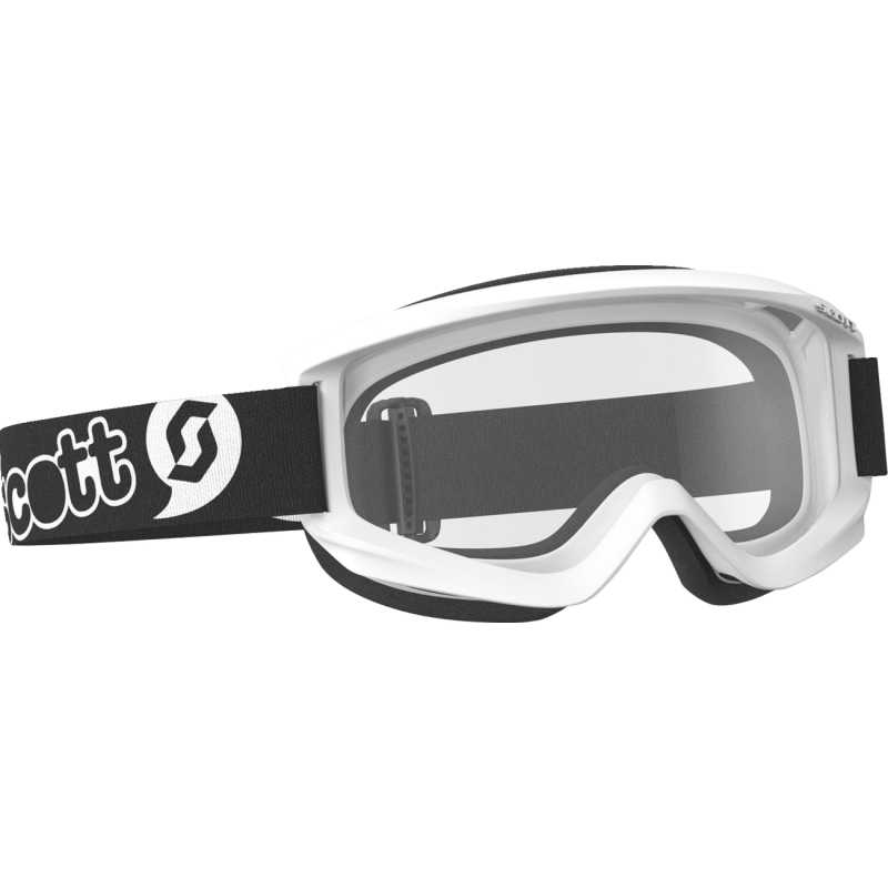 SCOTT USA AGENT JUNIOR MX GOGGLES (WHITE CLEAR) - DRIVEN Canada's Powersports 192820112411272839 - 0002043