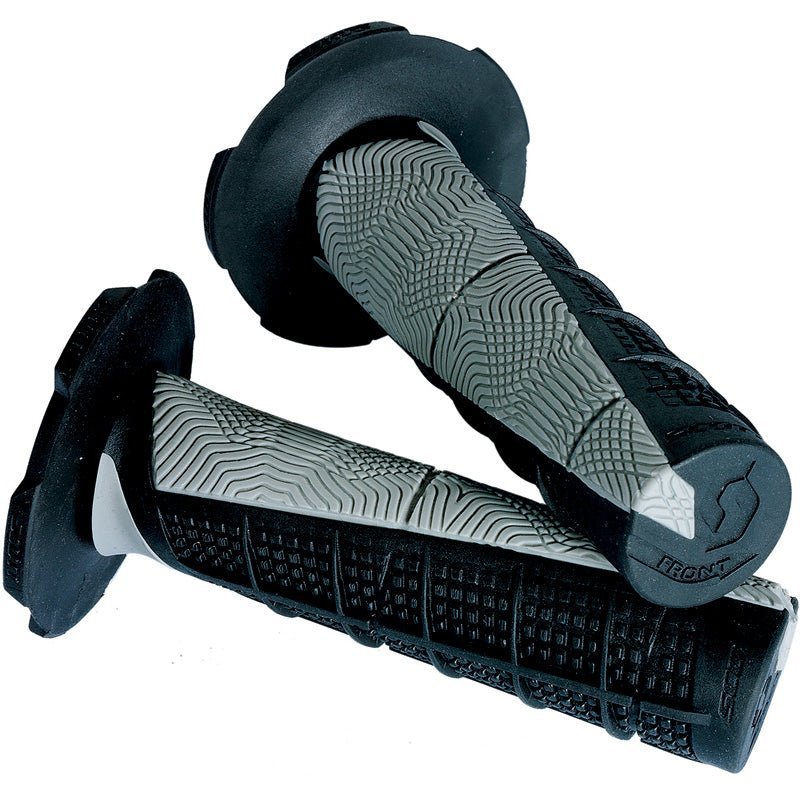 SCOTT USA DUECE MX GRIPS WITH DONUTS GREY/BLUE - Driven Powersports Inc.886687936715219627 - 1001