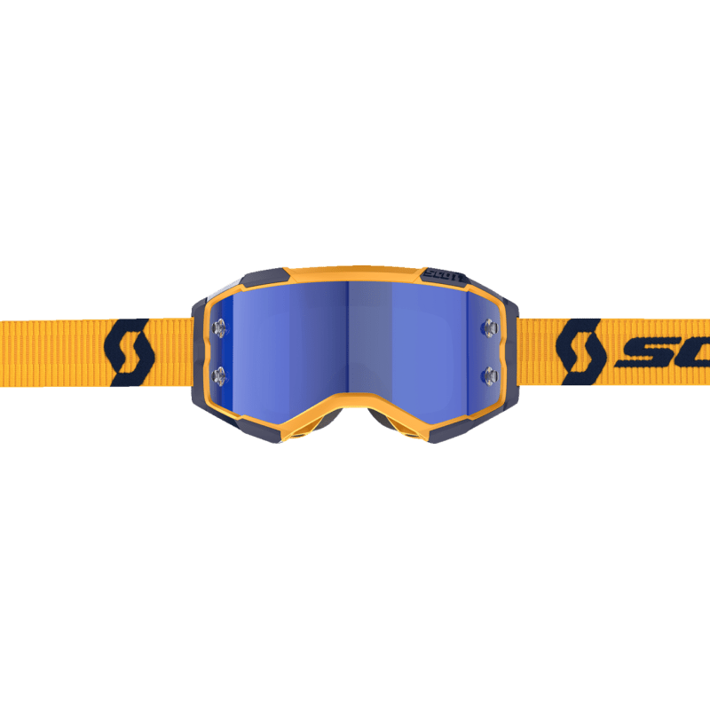 SCOTT USA FURY GOGGLES DARK YELLOW/DARK BLUE BLUE CHROME WORKS - DRIVEN Canada's Powersports 196530065159272828 - 7704349