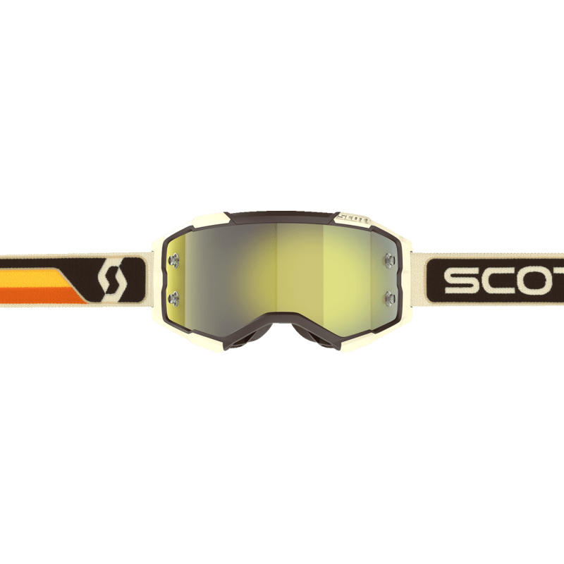 SCOTT USA FURY GOGGLES DEEP BROWN/BEIGE YELLOW CHROME WORKS - DRIVEN Canada's Powersports 196530065098272828 - 7699289