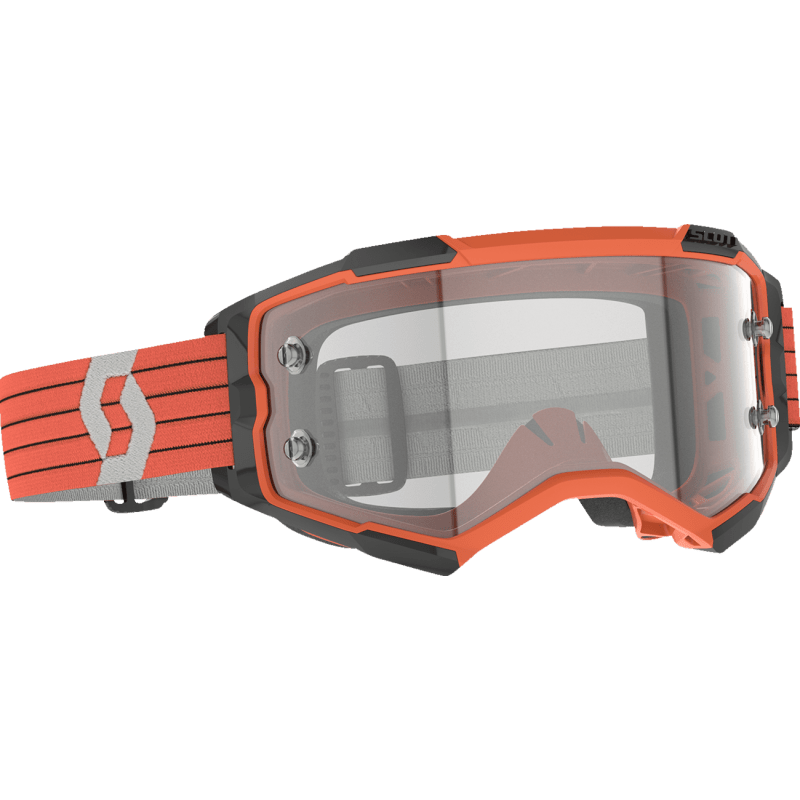 SCOTT USA FURY GOGGLES ORANGE/GREY CLEAR WORKS - DRIVEN Canada's Powersports 192820148946274514 - 1039113