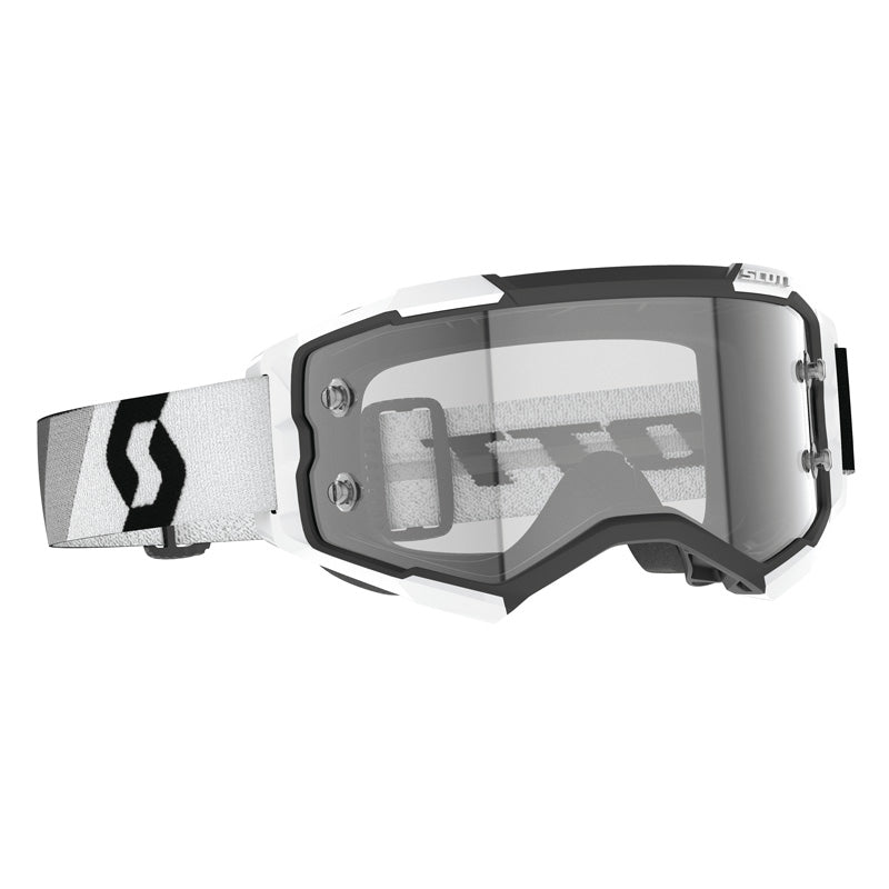 SCOTT USA FURY GOGGLES PREMIUM BLACK/WHITE CLEAR WORKS - DRIVEN Canada's Powersports 7615523902019274514 - 7702113