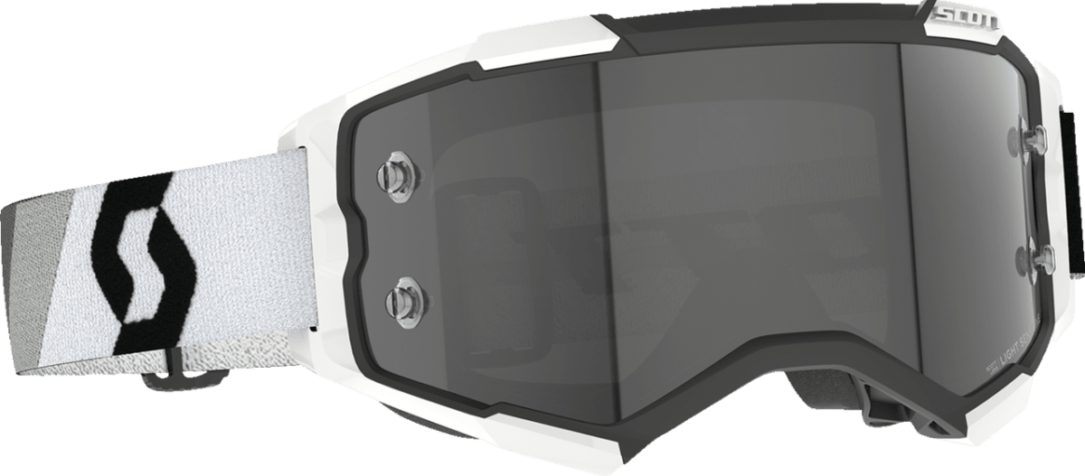 SCOTT FURY GOGGLES PREMIUM BLACK/WHITE - LIGHT SENSITIVE GREY WORKS - Driven Powersports Inc.7615523902071272827 - 7702327