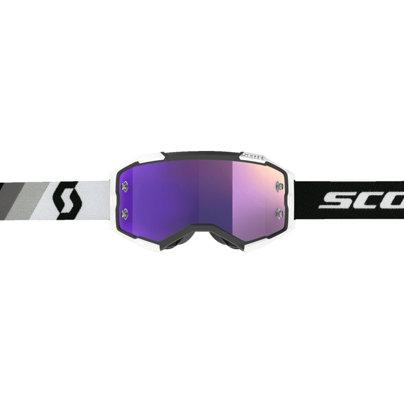 SCOTT USA FURY GOGGLES PREMIUM BLACK/WHITE PURPLE CHROME WORKS - DRIVEN Canada's Powersports 196530065111272828 - 7702281