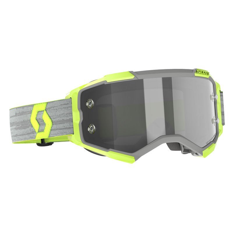 SCOTT USA FURY MX GOGGLES (GREY/YELLOW - LIGHT SENSITIVE GREY WORKS) - Driven Powersports Inc.192820561424272827 - 1120327