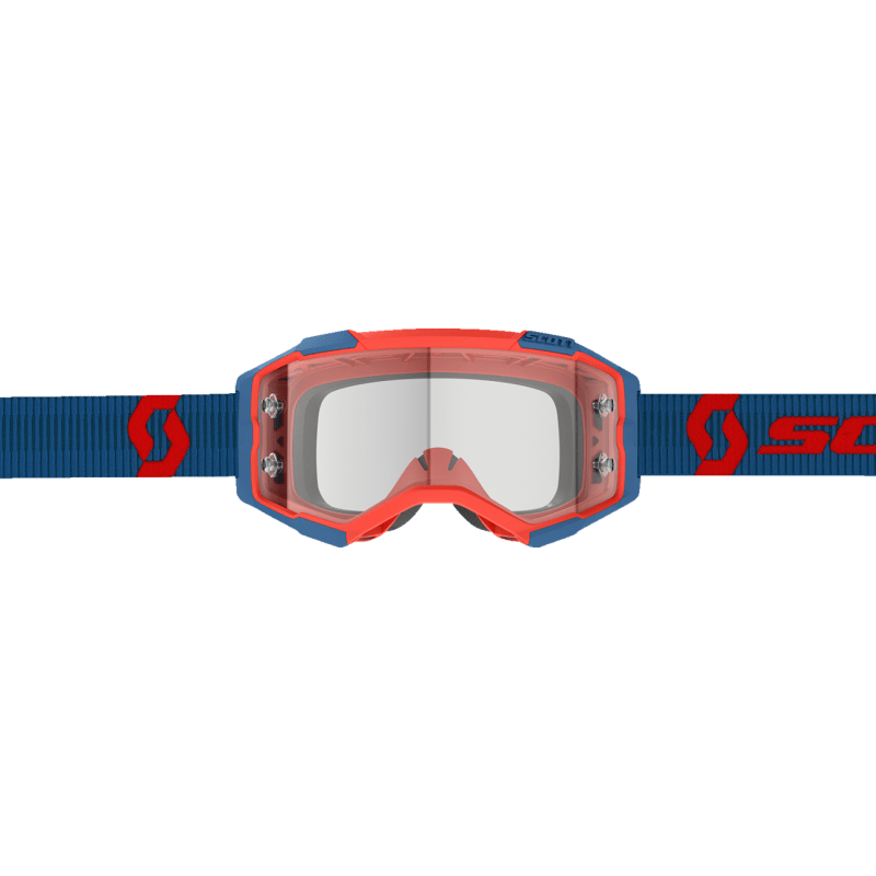 SCOTT USA FURY WFS GOGGLES DARK BLUE/NEON RED CLEAR WORKS - DRIVEN Canada's Powersports 7615523902170278596 - 7698113