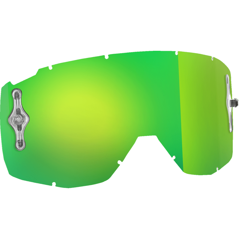 SCOTT USA MX SINGLE WORKS LENS HUSTLE/TYRANT/SPLIT/PRIMAL YELLOW CHROME - DRIVEN Canada's Powersports 889143377435218814 - 321