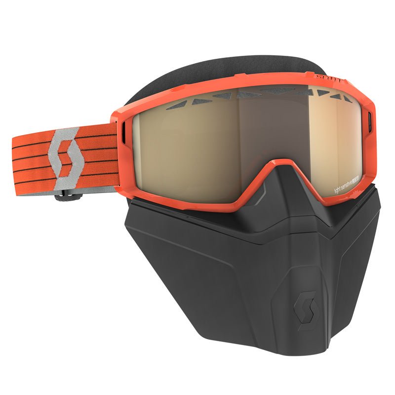 Scott Primal Safari Goggles Orange/Grey LS Bronze Chrome - DRIVEN Canada's Powersports 7615523637676278607-1011245
