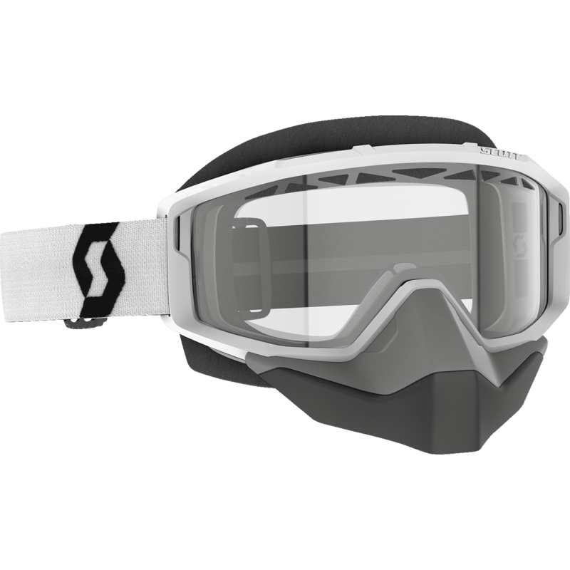 SCOTT USA PRIMAL SNOWMOBILE GOGGLES (WHITE CLEAR) - DRIVEN Canada's Powersports 192820358574278606 - 0001043