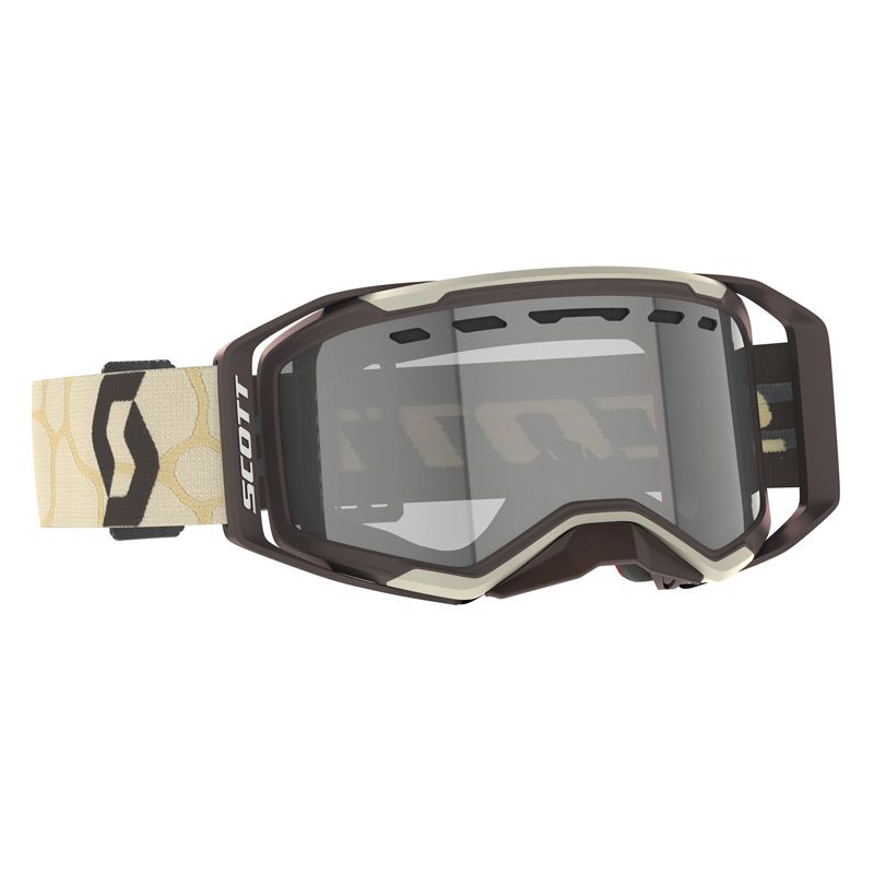Scott Prospect 2.0 Enduro Goggles Desert Beige/Earth Brown Light Sensitive Grey - DRIVEN Canada's Powersports 7616185106845421476-7921343