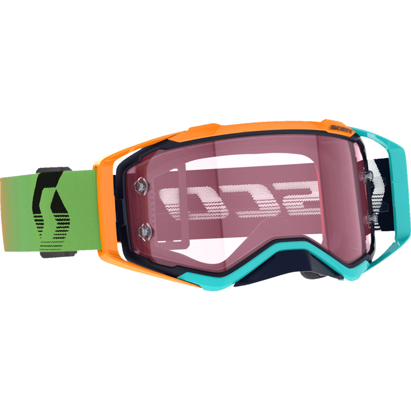 SCOTT PROSPECT AMPLIFIER GOGGLES WHITE/BLACK - PINK WORKS - Driven Powersports Inc.192820845265285536 - 7430352