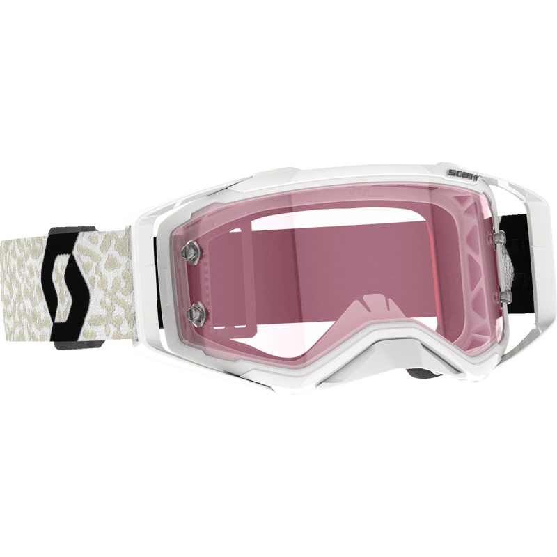SCOTT PROSPECT AMPLIFIER GOGGLES WHITE/BLACK - PINK WORKS - Driven Powersports Inc.192820845265285536 - 7430352