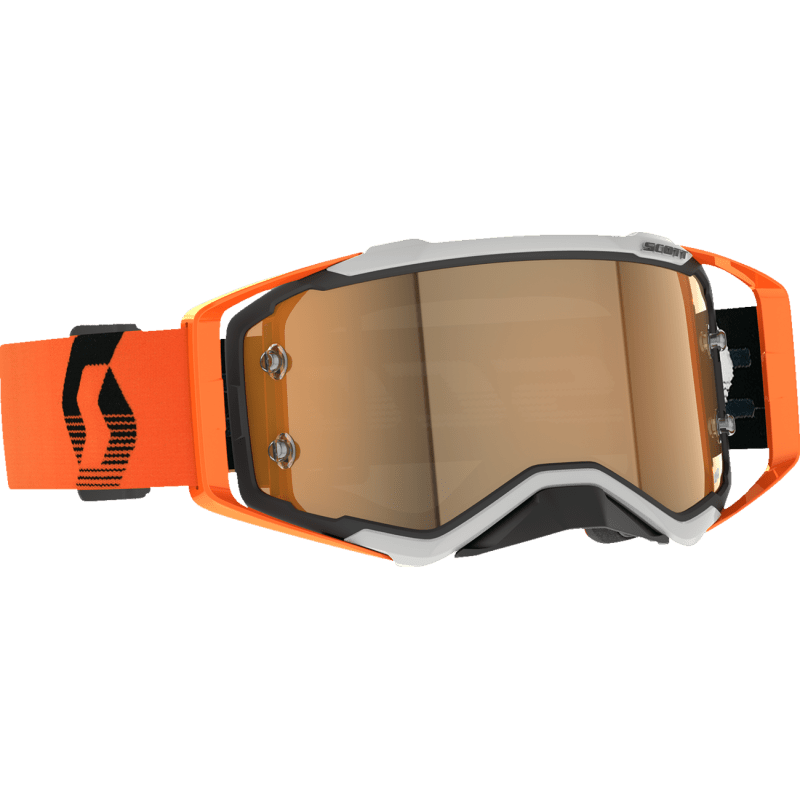 SCOTT USA PROSPECT AMPLIFIER GOGGLES WHITE/BLACK GOLD CHROME WORKS - DRIVEN Canada's Powersports 196530065791285536 - 1454349