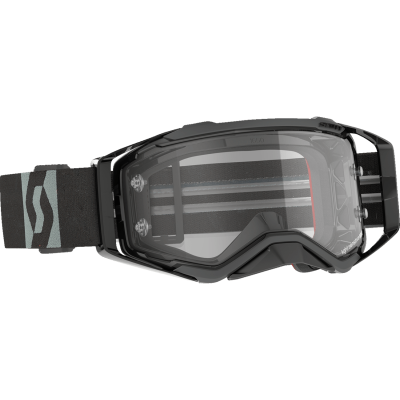 SCOTT USA PROSPECT GOGGLES BLACK/GREY LIGHT SENSITIVE GREY WORKS - DRIVEN Canada's Powersports 192820839981272820 - 1001327