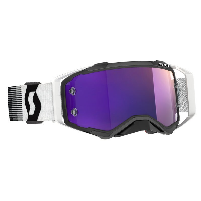 SCOTT USA PROSPECT GOGGLES PREMIUM BLACK/WHITE PURPLE CHROME WORKS - DRIVEN Canada's Powersports 7615523902514272821 - 7702281