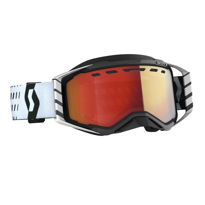 Scott Prospect Snowmobile Goggles (Black/White Light Sensitive Red Chrome) - DRIVEN Canada's Powersports 192820113074272846-1007341