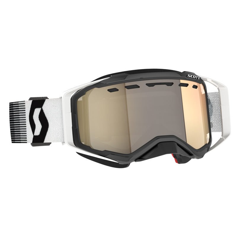 Scott Prospect Snowmobile Goggles (Premium Black/White Light Sensitive Bronze Chrome) - DRIVEN Canada's Powersports 196530065968278603-7702245