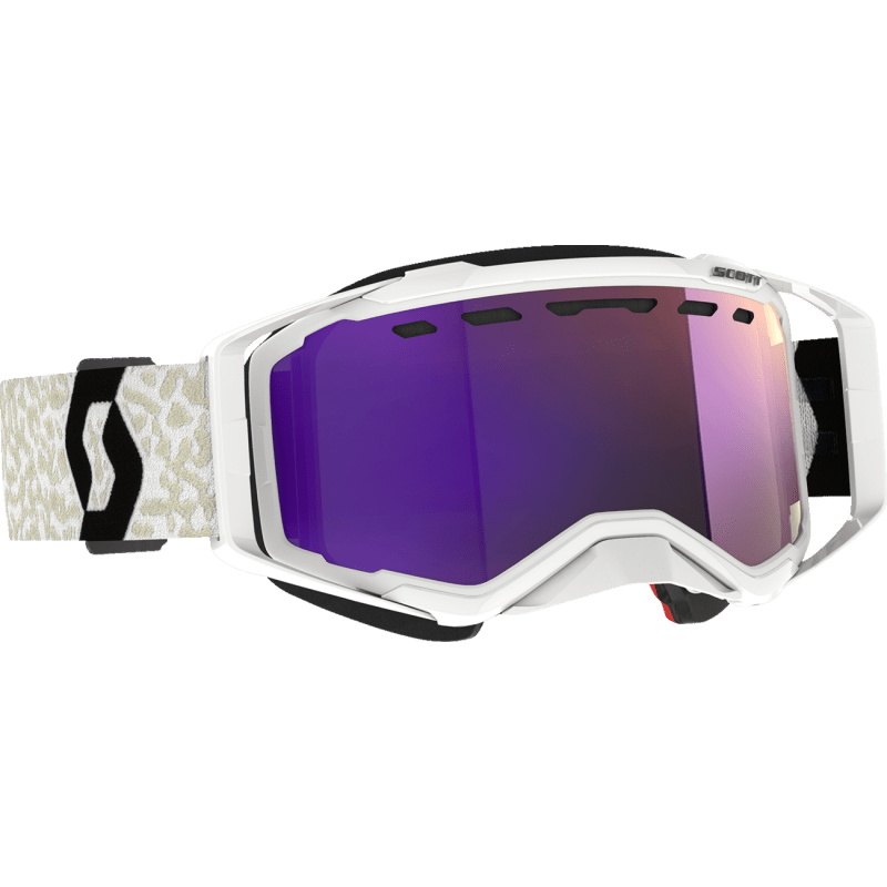 SCOTT USA PROSPECT SNOWMOBILE GOGGLES (WHITE/BLACK PURPLE CHROME) - DRIVEN Canada's Powersports 7615523902705272846 - 1035316