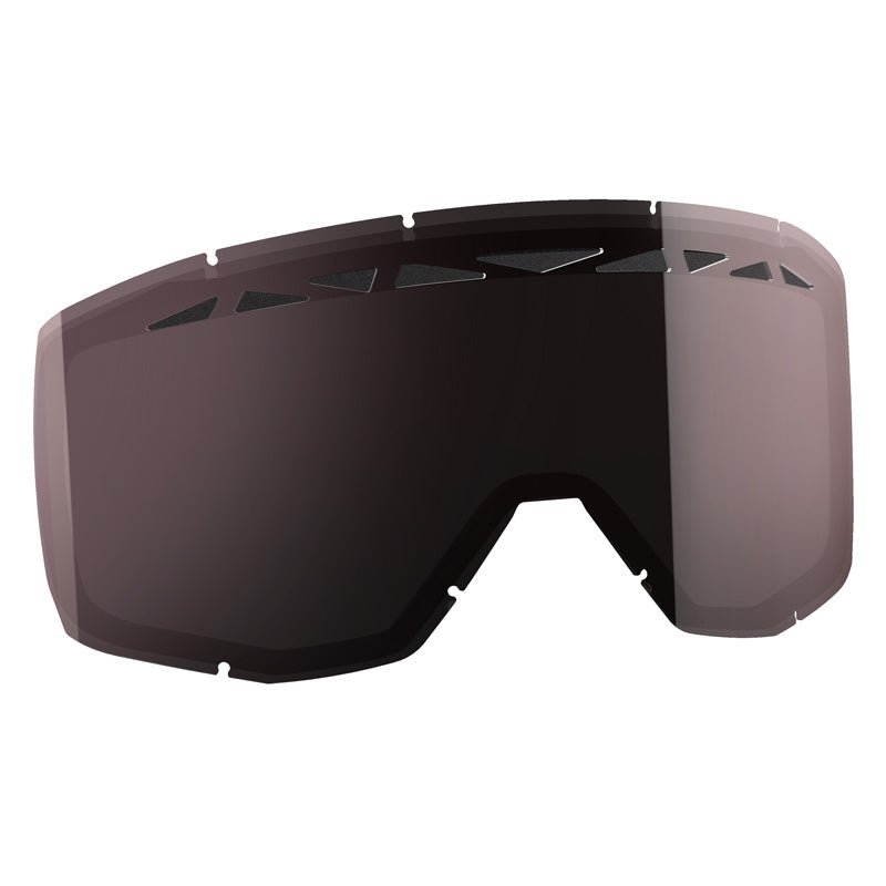 SCOTT USA SNOWMOBILE DOUBLE ACS LENS HUSTLE/TYRANT/SPLIT/PRIMAL SILVER CHROME AMPLIFIER Chrome - Driven Powersports