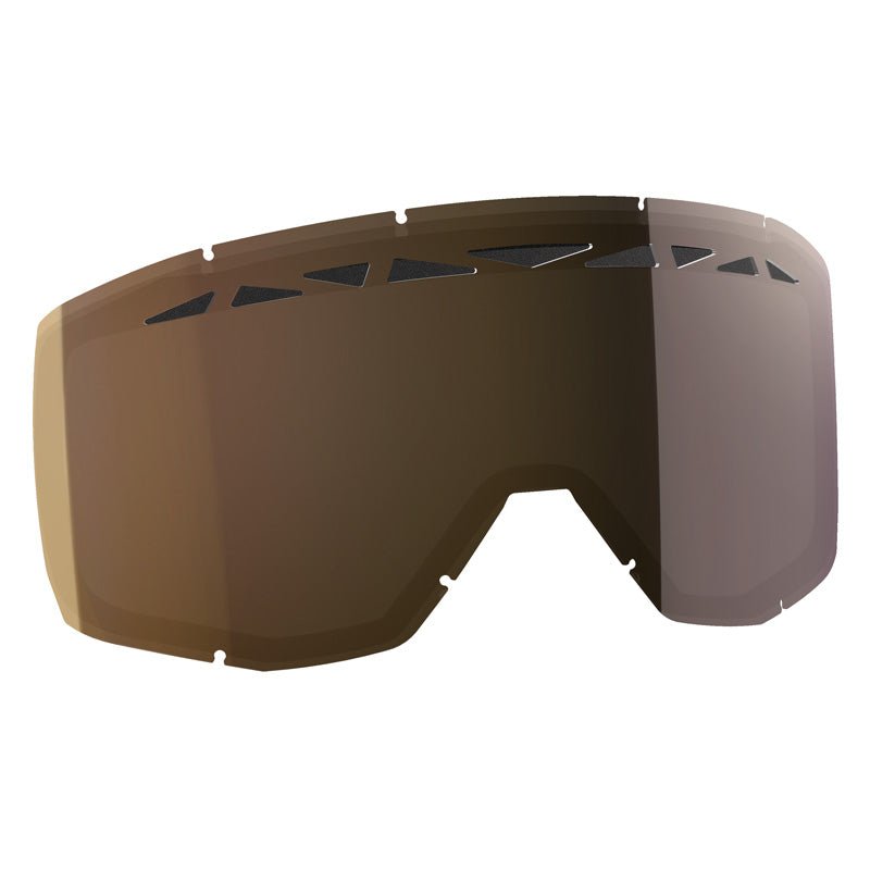 SCOTT USA SNOWMOBILE DOUBLE ACS LENS HUSTLE/TYRANT/SPLIT/PRIMAL AMPLIFIER GOLD CHROME - Driven Powersports Inc.889143592616264584 - 311