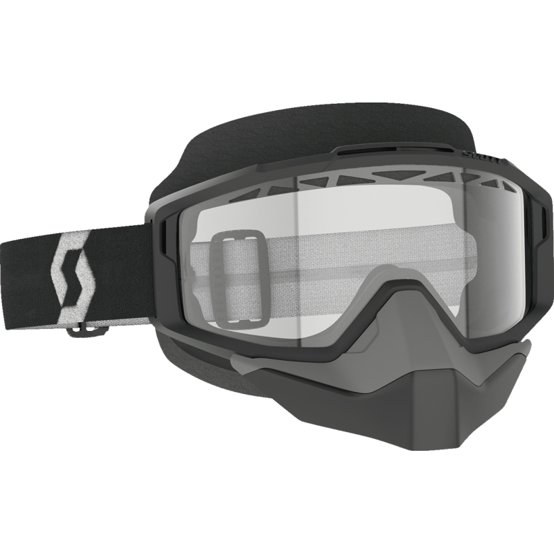 SCOTT USA SPLIT OTG SNOWMOBILE GOGGLES (BLACK/WHITE CLEAR) - DRIVEN Canada's Powersports 192820572253285543 - 0001043