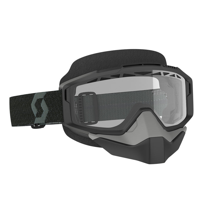 SCOTT USA SPLIT OTG SNOWMOBILE GOGGLES (BLACK/WHITE CLEAR) - DRIVEN Canada's Powersports 192820572253285543 - 0001043