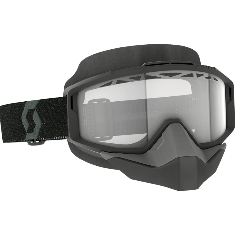 SCOTT USA SPLIT OTG SNOWMOBILE GOGGLES (BLACK/WHITE CLEAR) - DRIVEN Canada's Powersports 192820572253285543 - 0001043