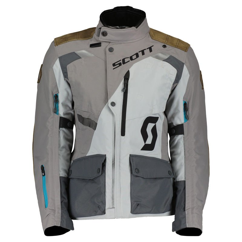 SCOTT USA DUALRAID DRYO WOMEN'S JACKET - IRON GREY/TITANIUM GREY (42/L) (272879 - 7419042) - Driven Powersports Inc.7615523630455272879 - 7419042
