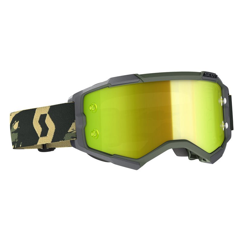 SCOTT USA FURY GOGGLES RED/YELLOW YELLOW CHROME WORKS - Driven Powersports Inc.192820112237272828 - 1008280