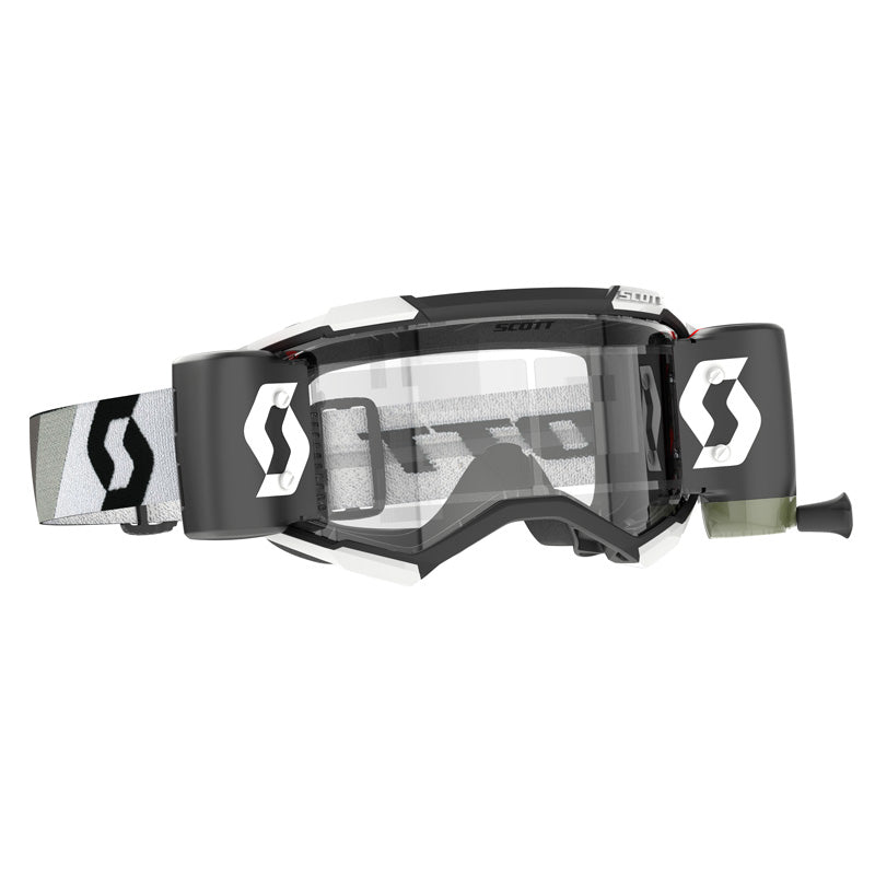 SCOTT USA FURY WFS GOGGLES PREMIUM BLACK/WHITE - CLEAR WORKS (278596 - 7702113) - Driven Powersports Inc.7615523902194278596 - 7702113
