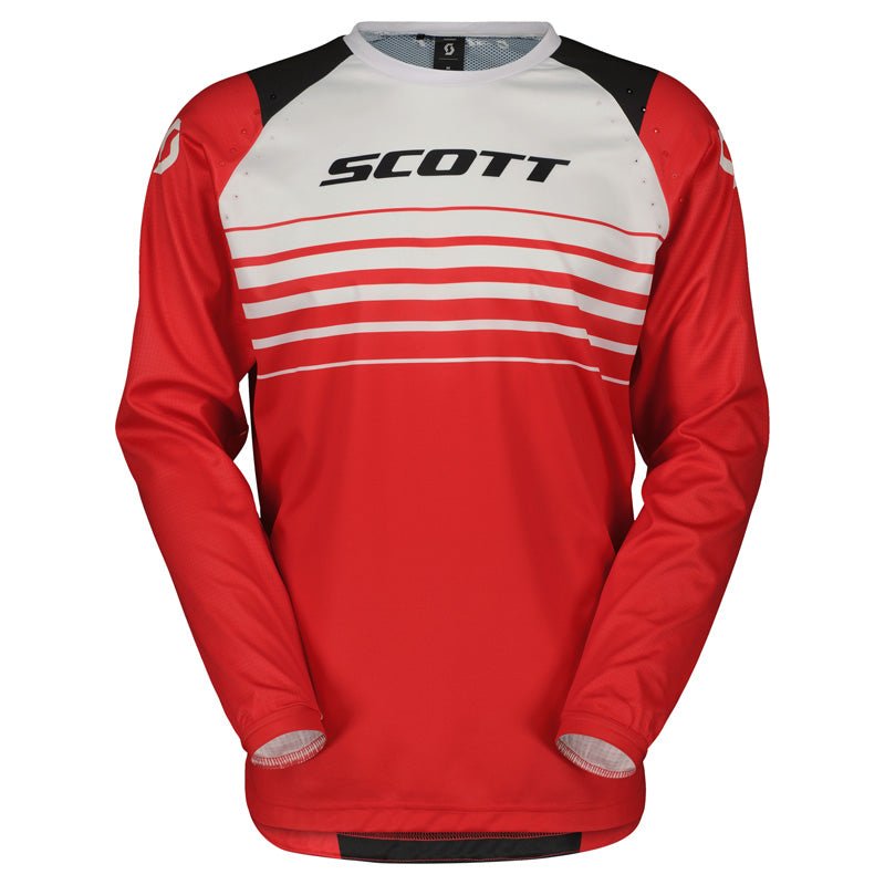 SCOTT USA JERSEY EVO SWAP WHITE/PINK M - Driven Powersports Inc.7615523905676418531 - 1018006