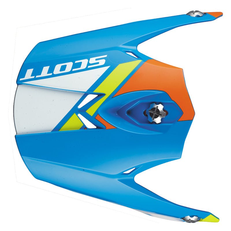 SCOTT USA PEAK FOR 350 PRO TROPHY 2015 HELMET BLUE/YELLOW - Driven Powersports Inc.238115 - 3087