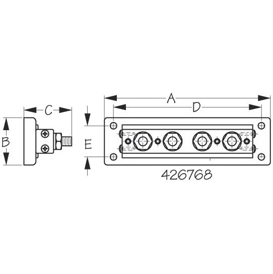 Sea - Dog Buss Bar Stud Terminal - DRIVEN Canada's Powersports 035514427470426718-1