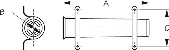 Sea - Dog Rod Holder Side Mount - DRIVEN Canada's Powersports 035514325080325140-1
