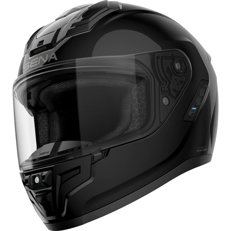 SENA PHANTOM WAVE HELMET BLACK (SM) - DRIVEN Canada's Powersports 8854650221832391442