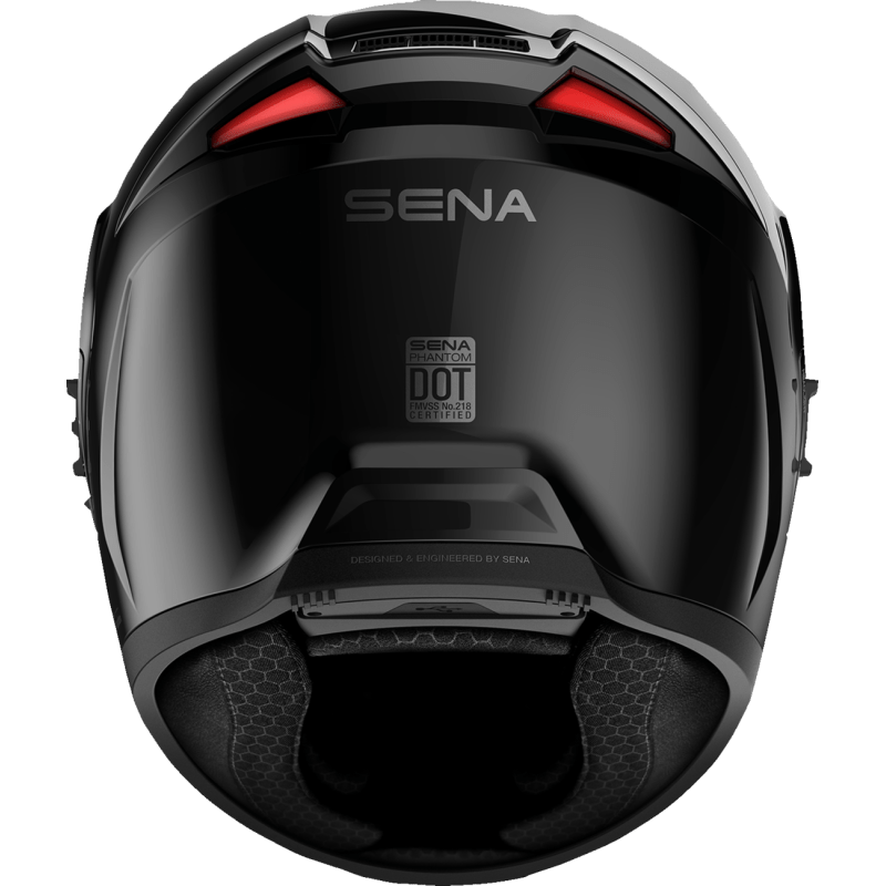 SENA PHANTOM WAVE HELMET BLACK (SM) - DRIVEN Canada's Powersports 8854650221832391442