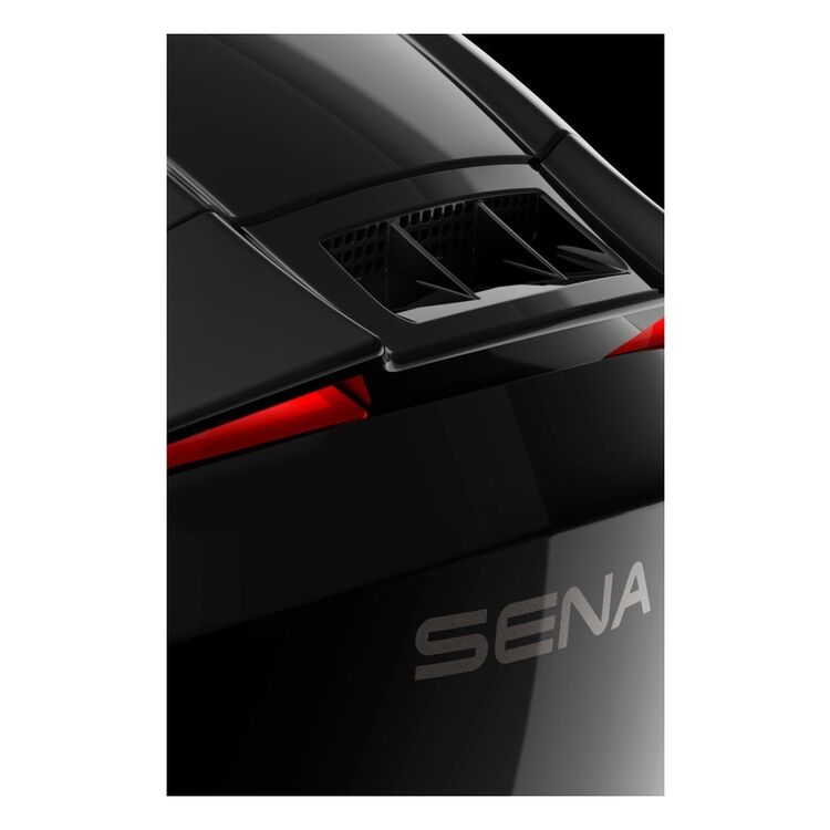 SENA PHANTOM WAVE HELMET BLACK (SM) - DRIVEN Canada's Powersports 8854650221382391432