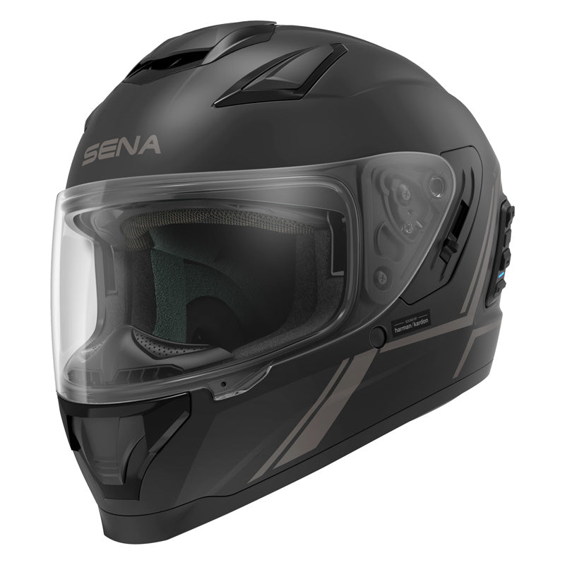SENA STRYKER SMART FULL FACE HELMET WHITE (2XL) - DRIVEN Canada's Powersports 885465016038STRYKER - GW00S1