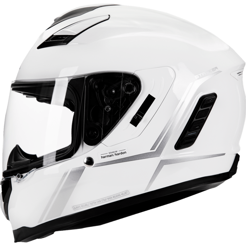 SENA STRYKER SMART FULL FACE HELMET WHITE (2XL) - DRIVEN Canada's Powersports 885465016038STRYKER - GW00S1