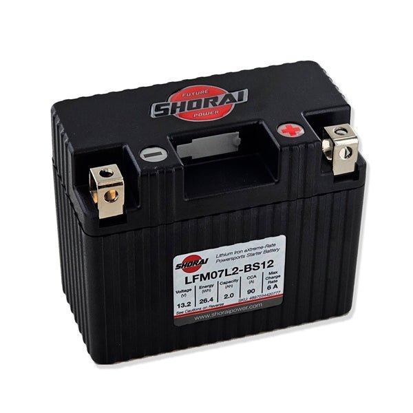 SHORAI LFX BATTERY (LFM07L2 - BS12) - DRIVEN Canada's Powersports 4897034420777LFM07L2 - BS12