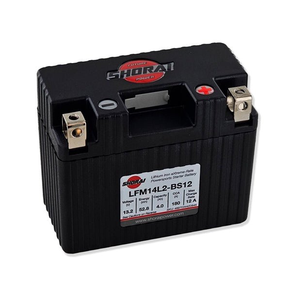 SHORAI LFX BATTERY (LFM14L2 - BS12) - DRIVEN Canada's Powersports 4897034420845LFM14L2 - BS12