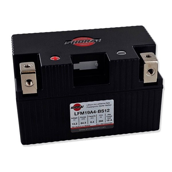 SHORAI LFX BATTERY (LFM19A4 - BS12) - DRIVEN Canada's Powersports 4897034420883LFM19A4 - BS12